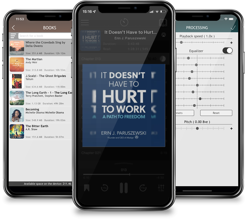 Audiobook It Doesn\'t Have to Hurt to Work: A Path to Freedom by Erin J. Paruszewski