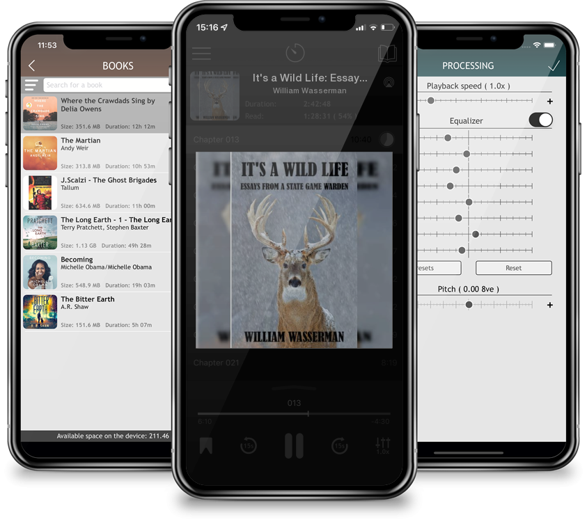 Audiobook It\'s a Wild Life: Essays from a State Game Warden by William Wasserman