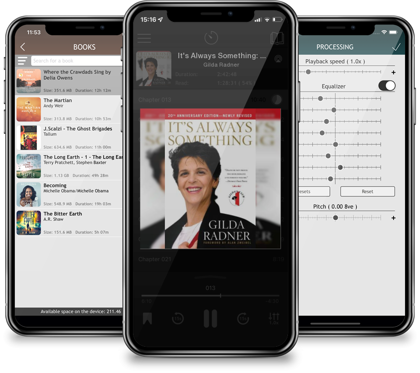 Audiobook It\'s Always Something: Twentieth Anniversary Edition by Gilda Radner