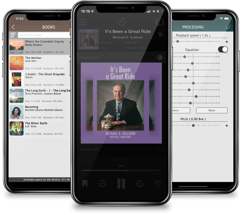 Audiobook It\'s Been a Great Ride by Michael D. Sullivan