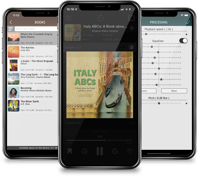 Audiobook Italy ABCs: A Book about the People and Places of Italy (Country ABCs) by Sharon Katz Cooper