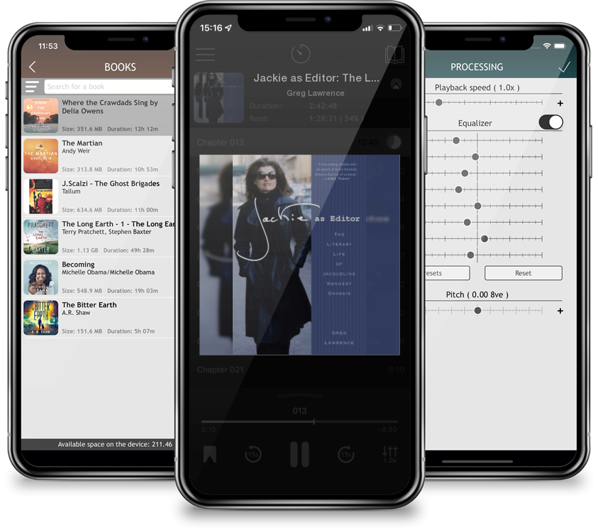Audiobook Jackie as Editor: The Literary Life of Jacqueline Kennedy Onassis by Greg Lawrence