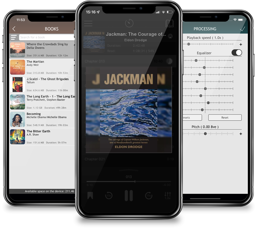 Audiobook Jackman: The Courage of Captain William Jackman, One of Newfoundland\'s Greatest Heroes by Eldon Drodge