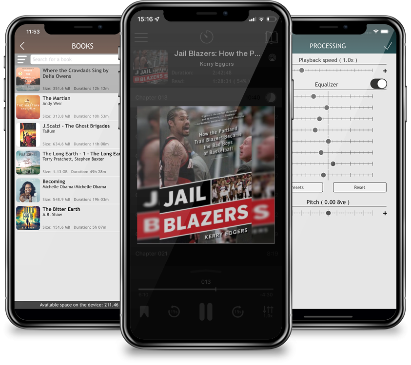 Audiobook Jail Blazers: How the Portland Trail Blazers Became the Bad Boys of Basketball by Kerry Eggers