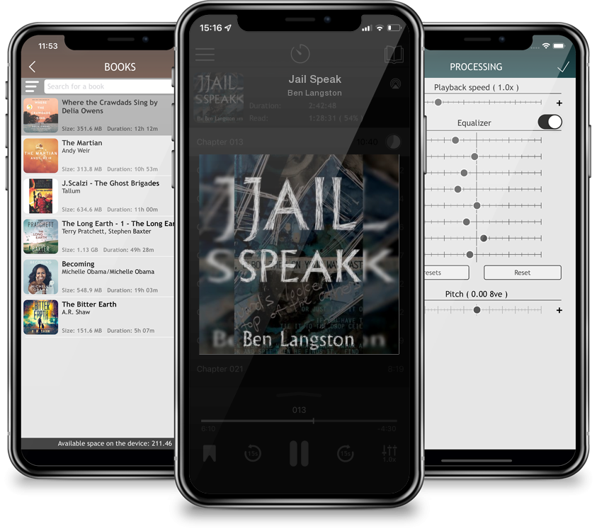 Audiobook Jail Speak by Ben Langston