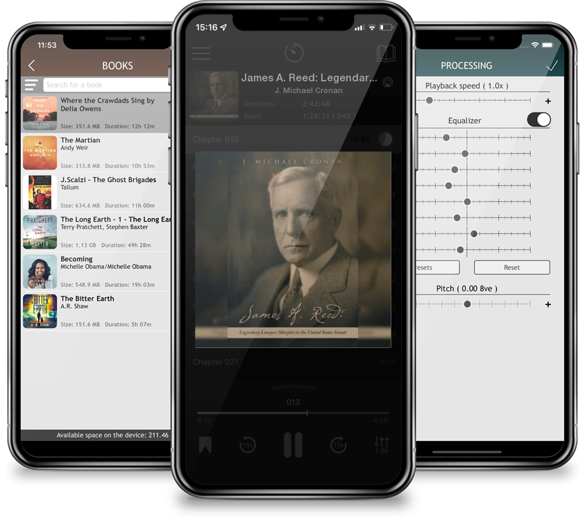 Audiobook James A. Reed: Legendary Lawyer; Marplot in the United States Senate by J. Michael Cronan