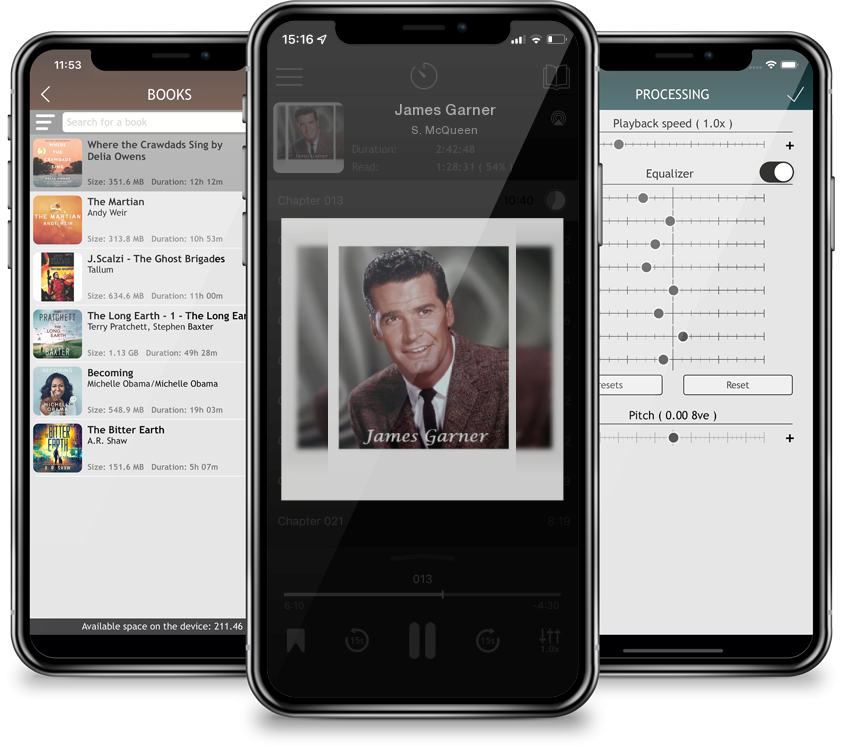 Audiobook James Garner by S. McQueen