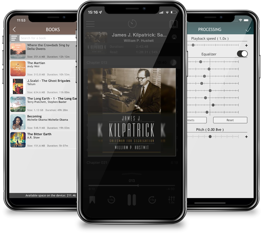 Audiobook James J. Kilpatrick: Salesman for Segregation by William P. Hustwit
