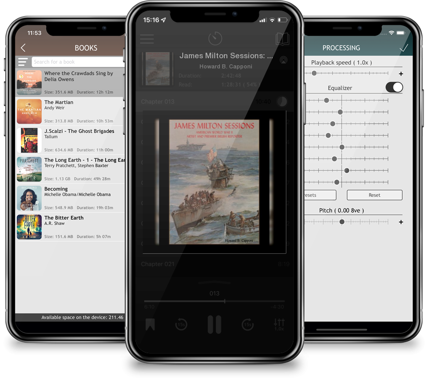 Audiobook James Milton Sessions: American World War Ii Artist and Premier Brush Reporter by Howard B. Capponi