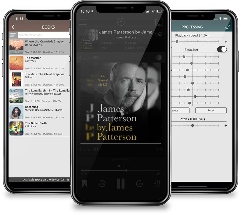 Audiobook James Patterson by James Patterson: The Stories of My Life by James Patterson