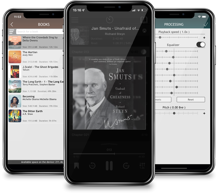Audiobook Jan Smuts - Unafraid of Greatness by Richard Steyn