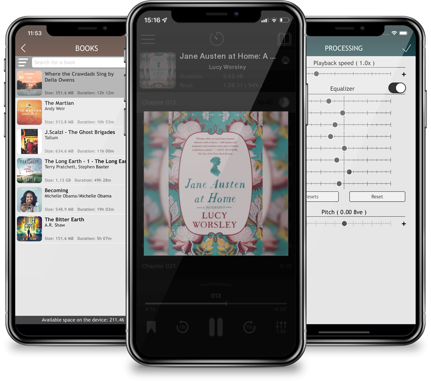 Audiobook Jane Austen at Home: A Biography by Lucy Worsley