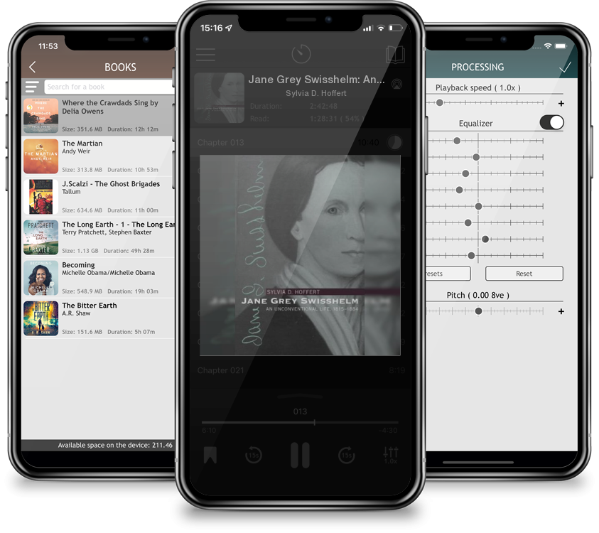 Audiobook Jane Grey Swisshelm: An Unconventional Life, 1815-1884 by Sylvia D. Hoffert