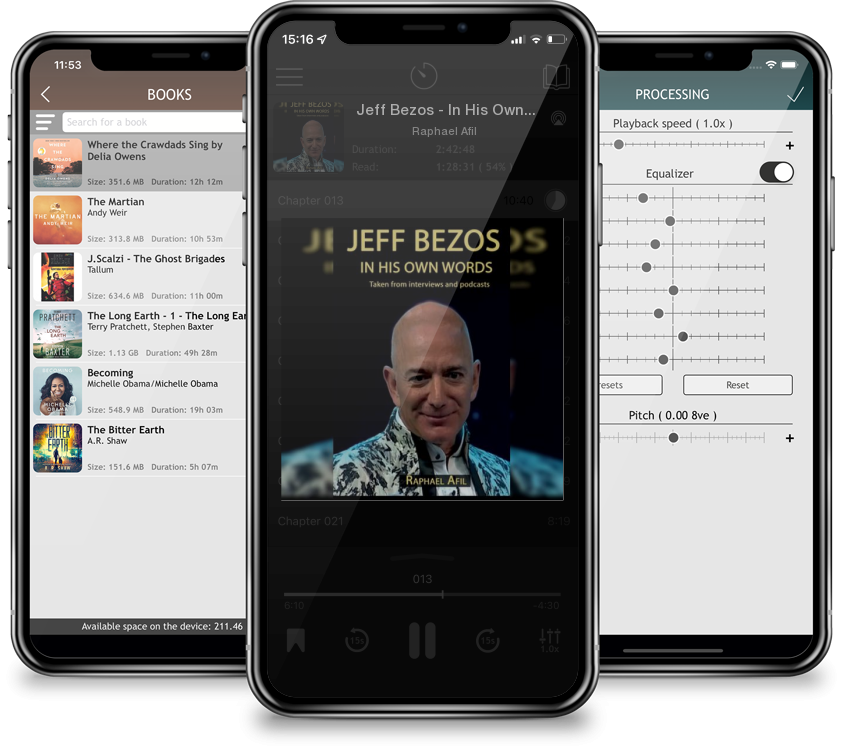 Audiobook Jeff Bezos - In His Own Words by Raphael Afil