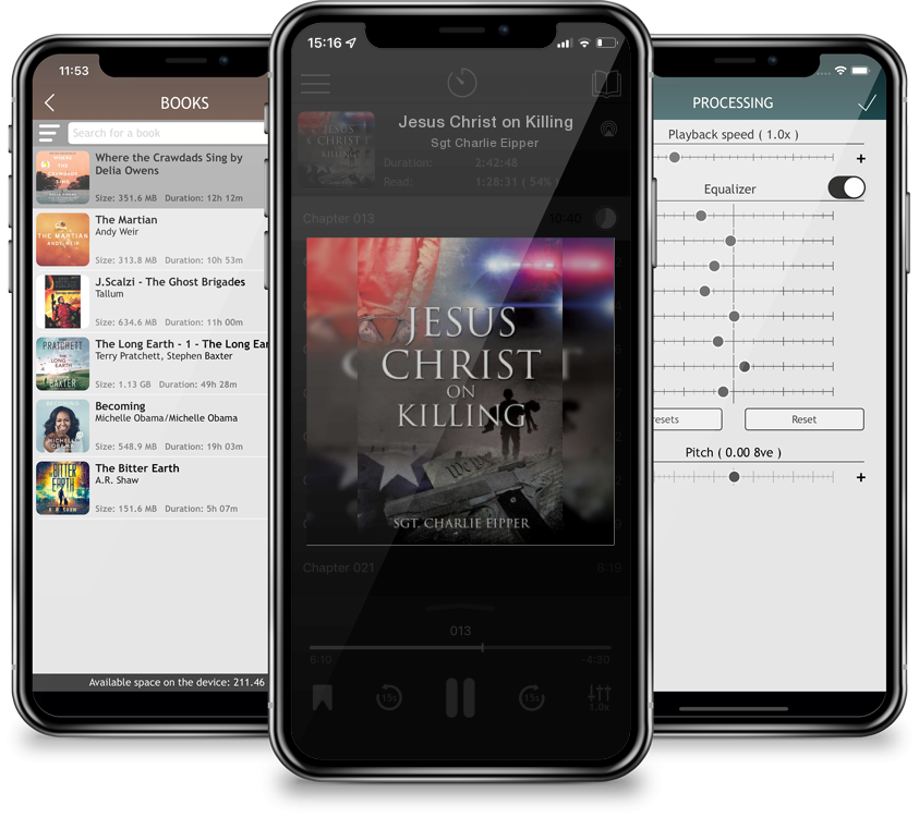 Audiobook Jesus Christ on Killing by Sgt Charlie Eipper