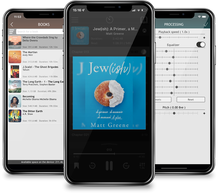 Listen Jew(ish): A Primer, a Memoir, a Manual, a Plea by Matt Greene in MP3 Audiobook Player for free