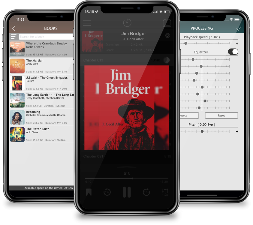 Audiobook Jim Bridger by J. Cecil Alter
