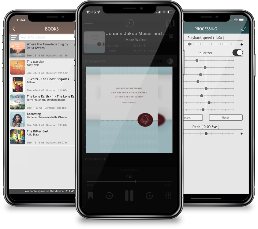 Audiobook Johann Jakob Moser and the Holy Roman Empire of the German Nation by Mack Walker