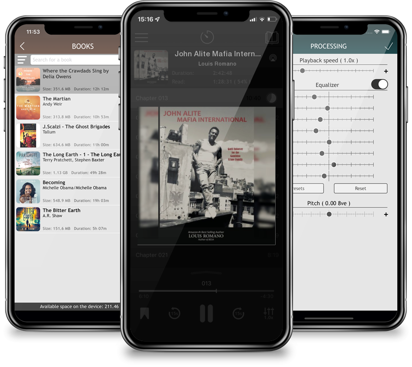 Audiobook John Alite Mafia International: Gotti Enforcer for the Gambino Crime Family by Louis Romano