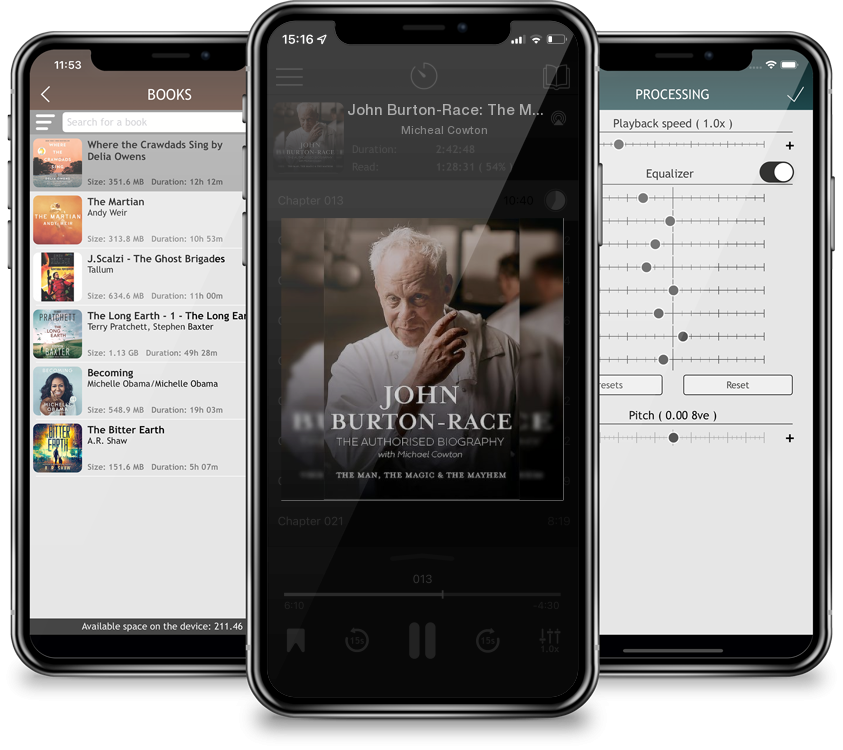 Audiobook John Burton-Race: The Man, the Magic & the Mayhem by Micheal Cowton