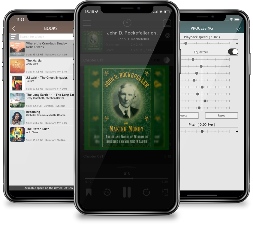 Audiobook John D. Rockefeller on Making Money: Advice and Words of Wisdom on Building and Sharing Wealth by John D. Rockefeller