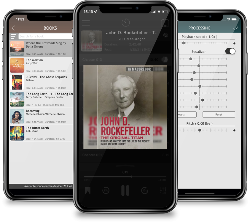 Audiobook John D. Rockefeller - The Original Titan: Insight and Analysis into the Life of the Richest Man in American History by J. R. MacGregor