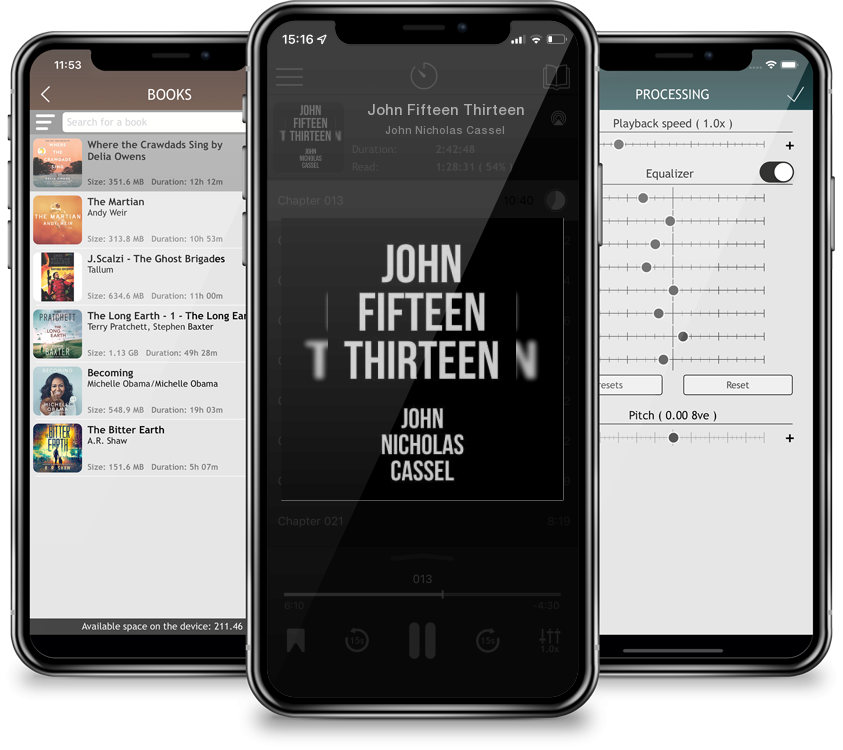Audiobook John Fifteen Thirteen by John Nicholas Cassel