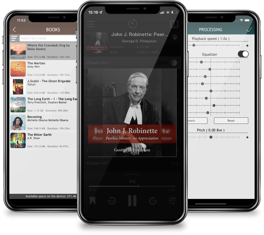 Audiobook John J. Robinette: Peerless Mentor: An Appreciation by George D. Finlayson