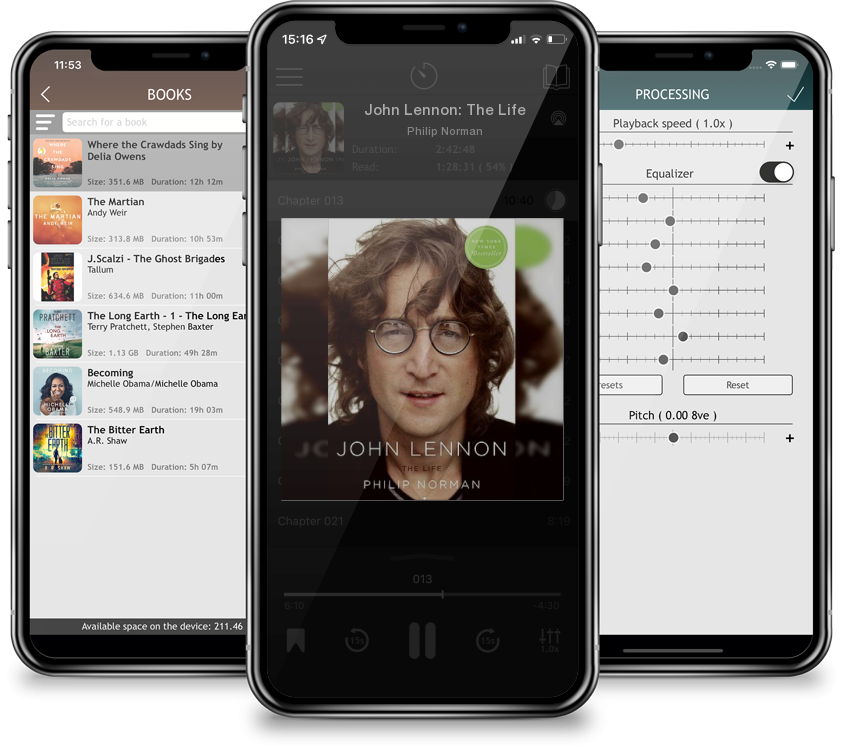 Audiobook John Lennon: The Life by Philip Norman