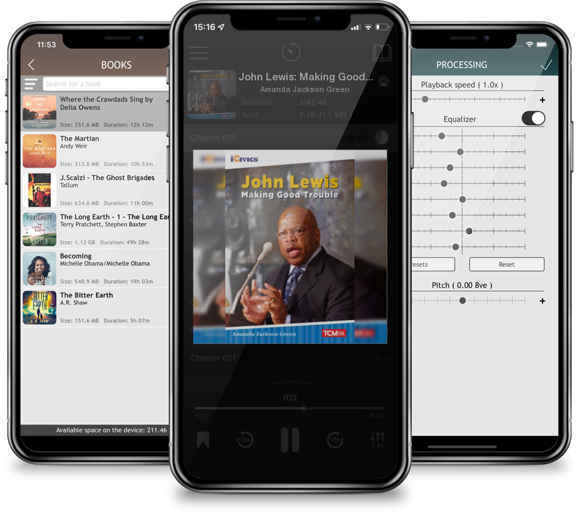 Audiobook John Lewis: Making Good Trouble by Amanda Jackson Green