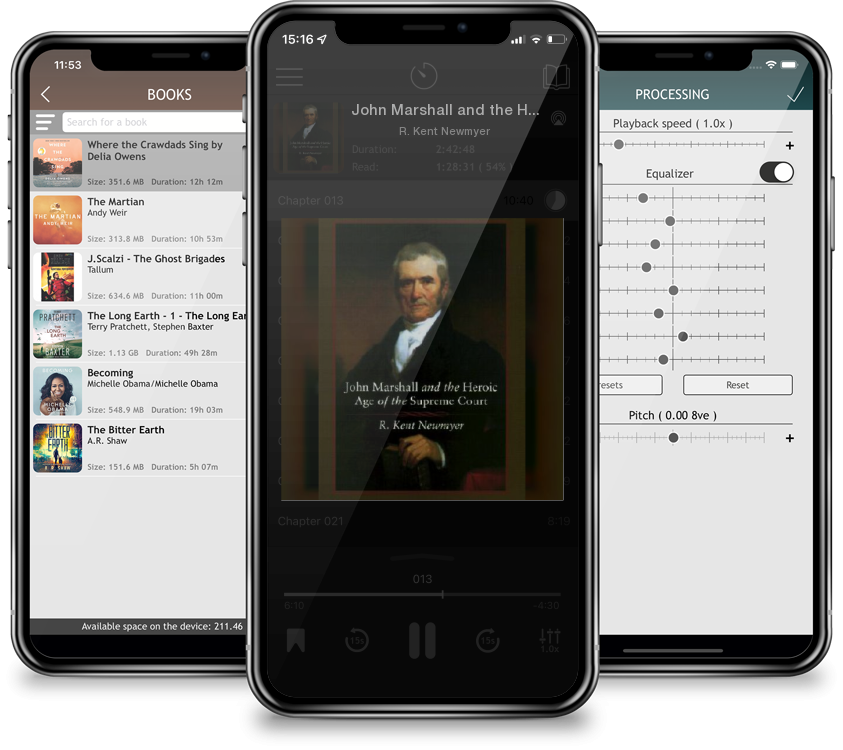 Audiobook John Marshall and the Heroic Age of the Supreme Court by R. Kent Newmyer
