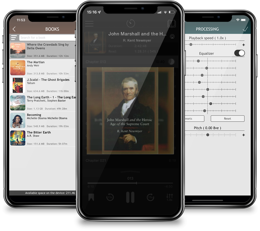 Audiobook John Marshall and the Heroic Age of the Supreme Court (Southern Biography) by R. Kent Newmyer