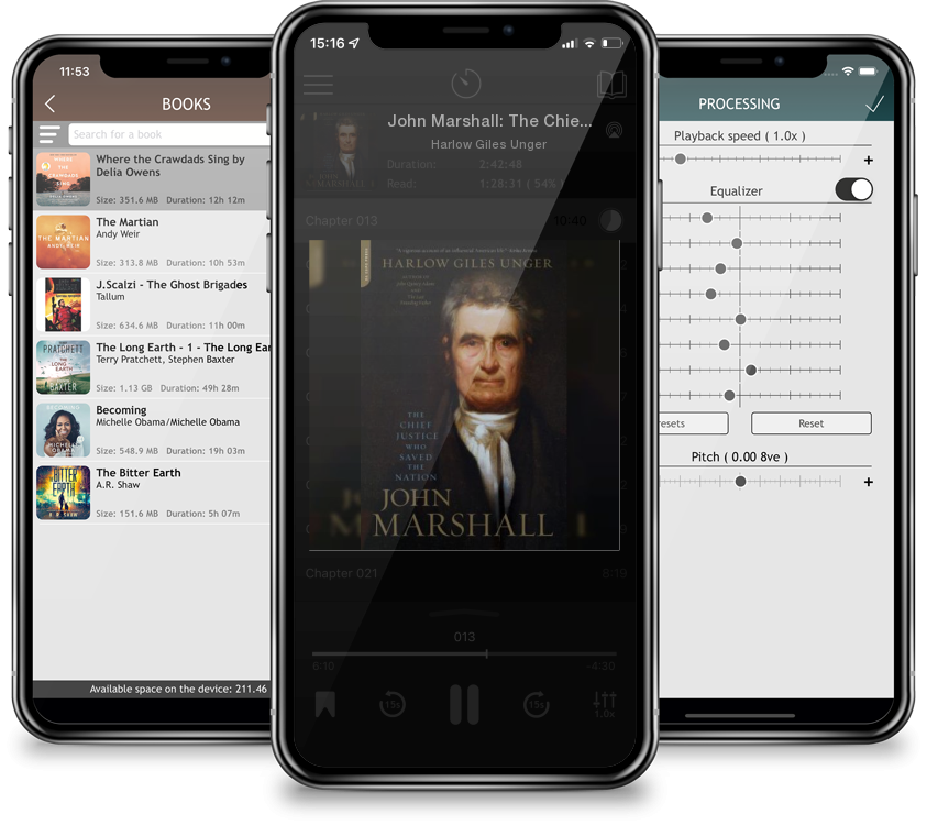 Audiobook John Marshall: The Chief Justice Who Saved the Nation by Harlow Giles Unger