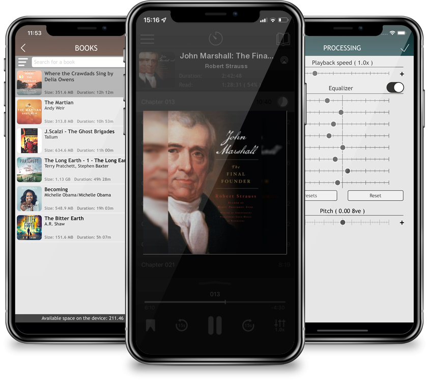 Audiobook John Marshall: The Final Founder by Robert Strauss