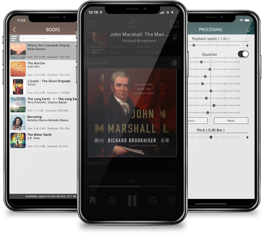 Audiobook John Marshall: The Man Who Made the Supreme Court by Richard Brookhiser