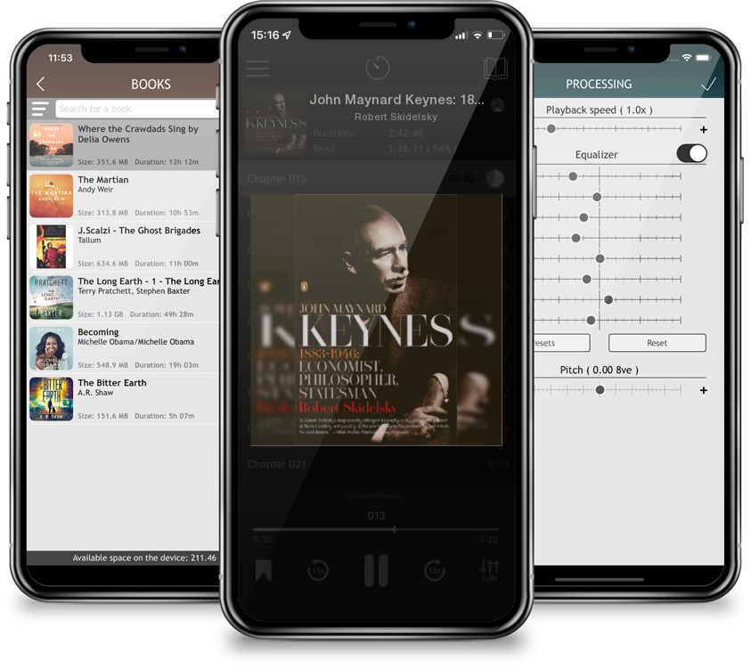 Audiobook John Maynard Keynes: 1883-1946: Economist, Philosopher, Statesman (Abridged / Paperback) by Robert Skidelsky