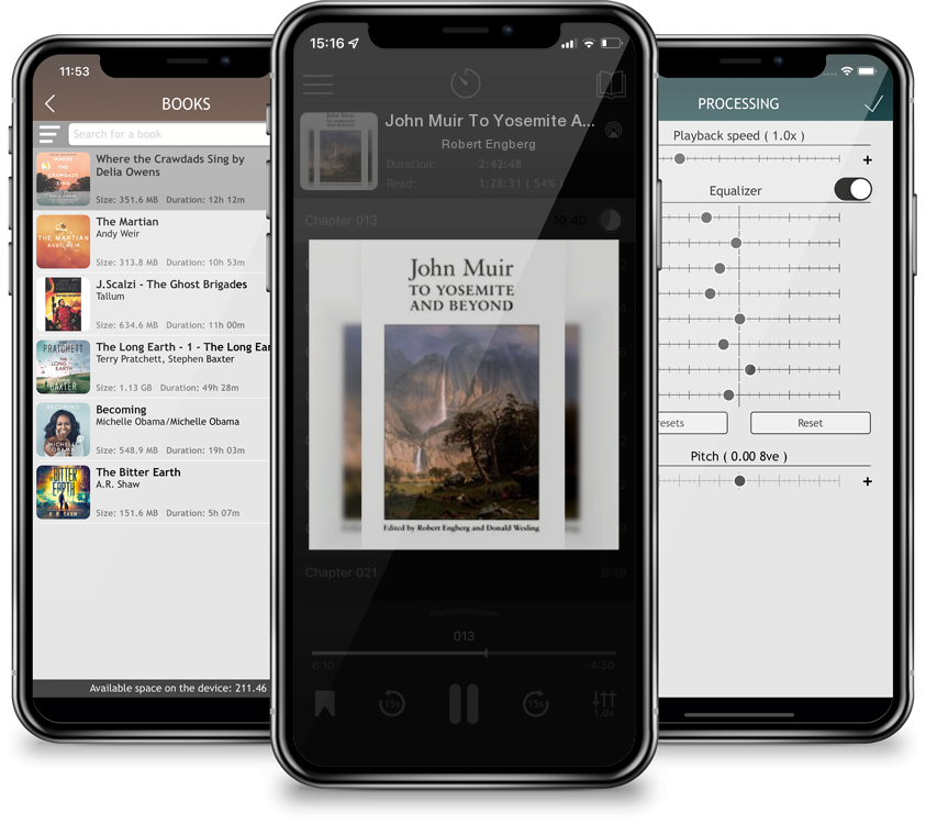 Audiobook John Muir To Yosemite And Beyond by Robert Engberg