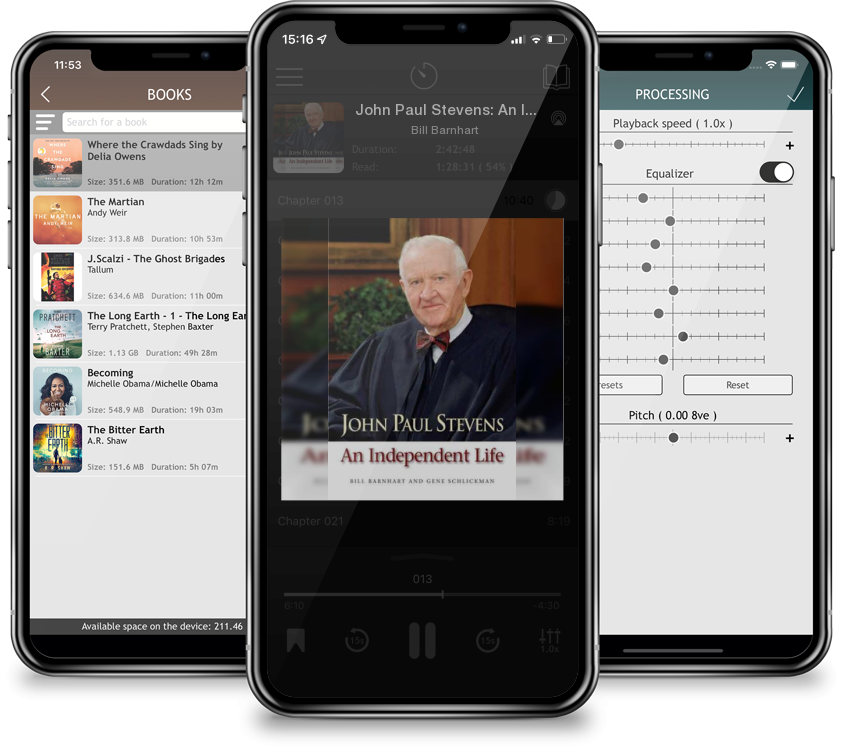Audiobook John Paul Stevens: An Independent Life by Bill Barnhart