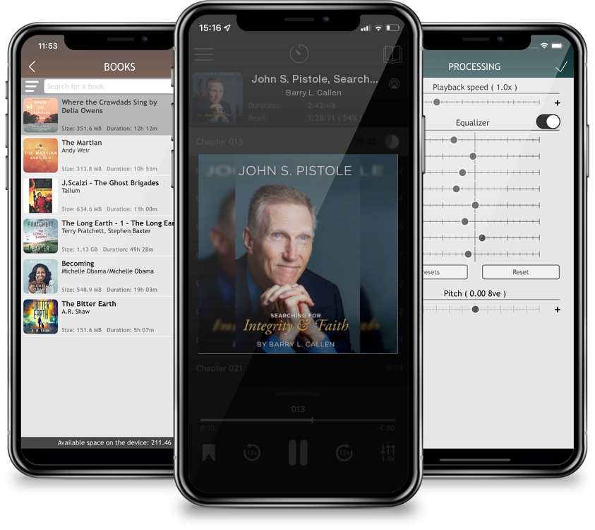 Audiobook John S. Pistole, Searching for Integrity & Faith by Barry L. Callen