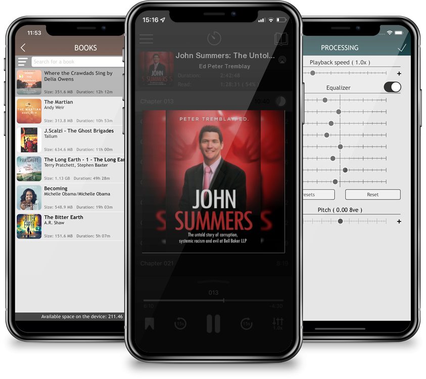 Audiobook John Summers: The Untold Story of Corruption, Systemic Racism and Evil at Bell Baker LLP by Ed Peter Tremblay
