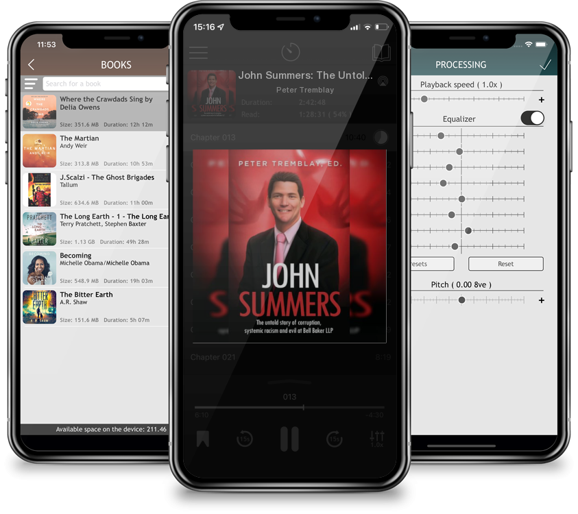 Audiobook John Summers: The Untold Story of Corruption, Systemic Racism and Evil at Bell Baker LLP by Peter Tremblay