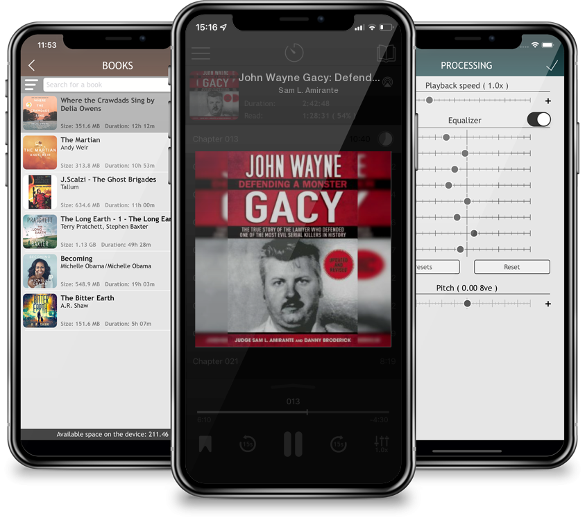 Audiobook John Wayne Gacy: Defending a Monster: The True Story of the Lawyer Who Defended One of the Most Evil Serial Killers in History by Sam L. Amirante