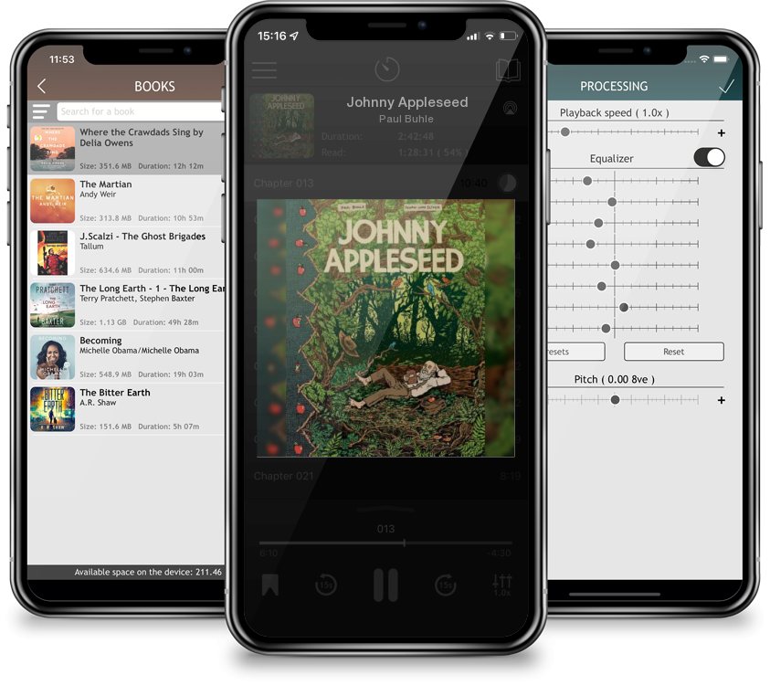 Audiobook Johnny Appleseed by Paul Buhle