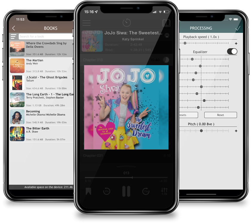 Audiobook JoJo Siwa: The Sweetest Dream by Katy Sprinkel