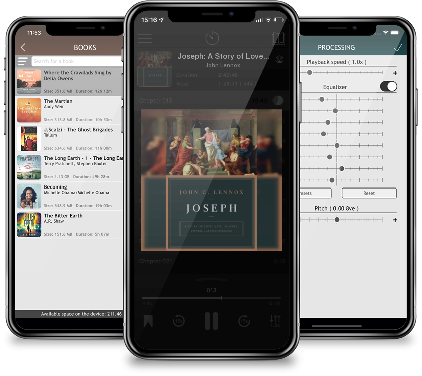 Audiobook Joseph: A Story of Love, Hate, Slavery, Power, and Forgiveness by John Lennox