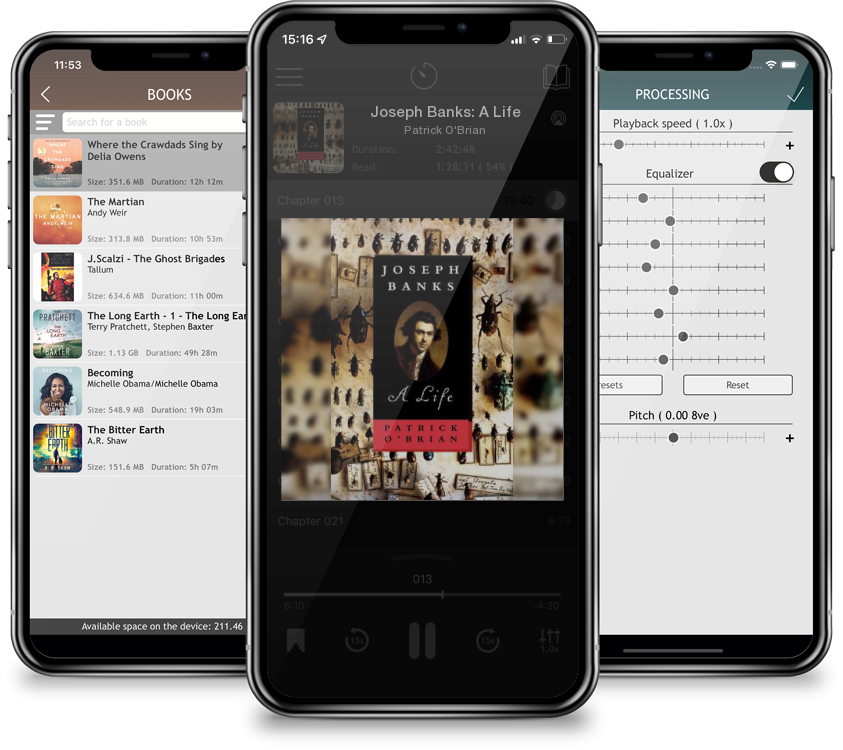 Audiobook Joseph Banks: A Life by Patrick O'Brian