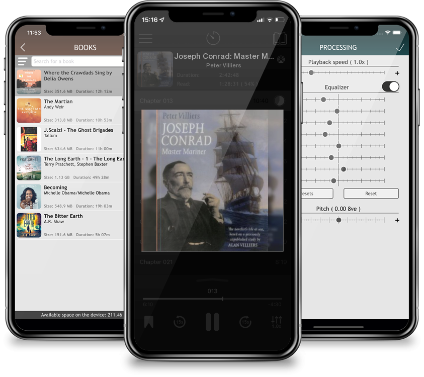 Audiobook Joseph Conrad: Master Mariner: The Novelist\'s Life At Sea, Based on a Previously Unpublished Study by Alan Villiers by Peter Villiers