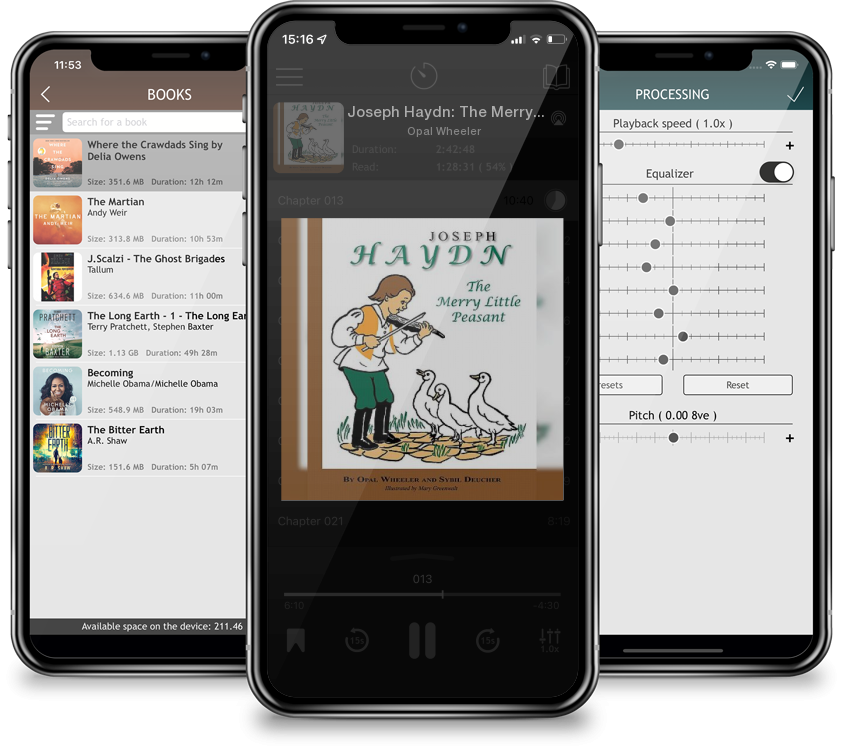 Audiobook Joseph Haydn: The Merry Little Peasant by Opal Wheeler