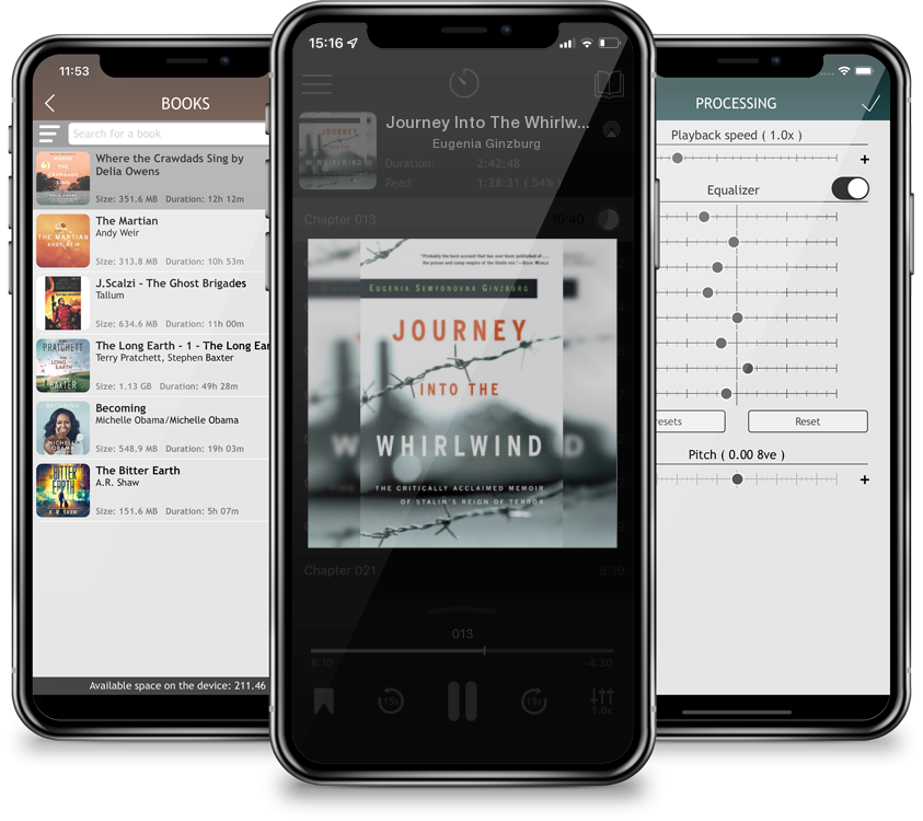 Audiobook Journey Into The Whirlwind by Eugenia Ginzburg