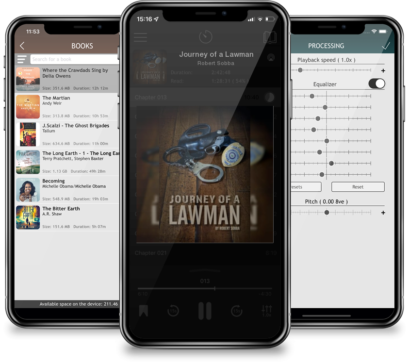 Audiobook Journey of a Lawman by Robert Sobba